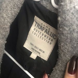 Zara S Gray Coat